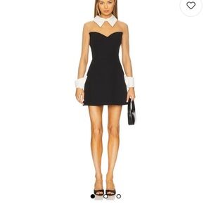 Bronx and banco Elegant Black and White Women's Dress